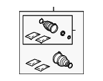442804010 - Suspension: Boot Kit for Toyota: Tacoma Image