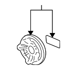 33127SNBC11 - Electrical: Cover Shield for Acura: RDX, TL Image