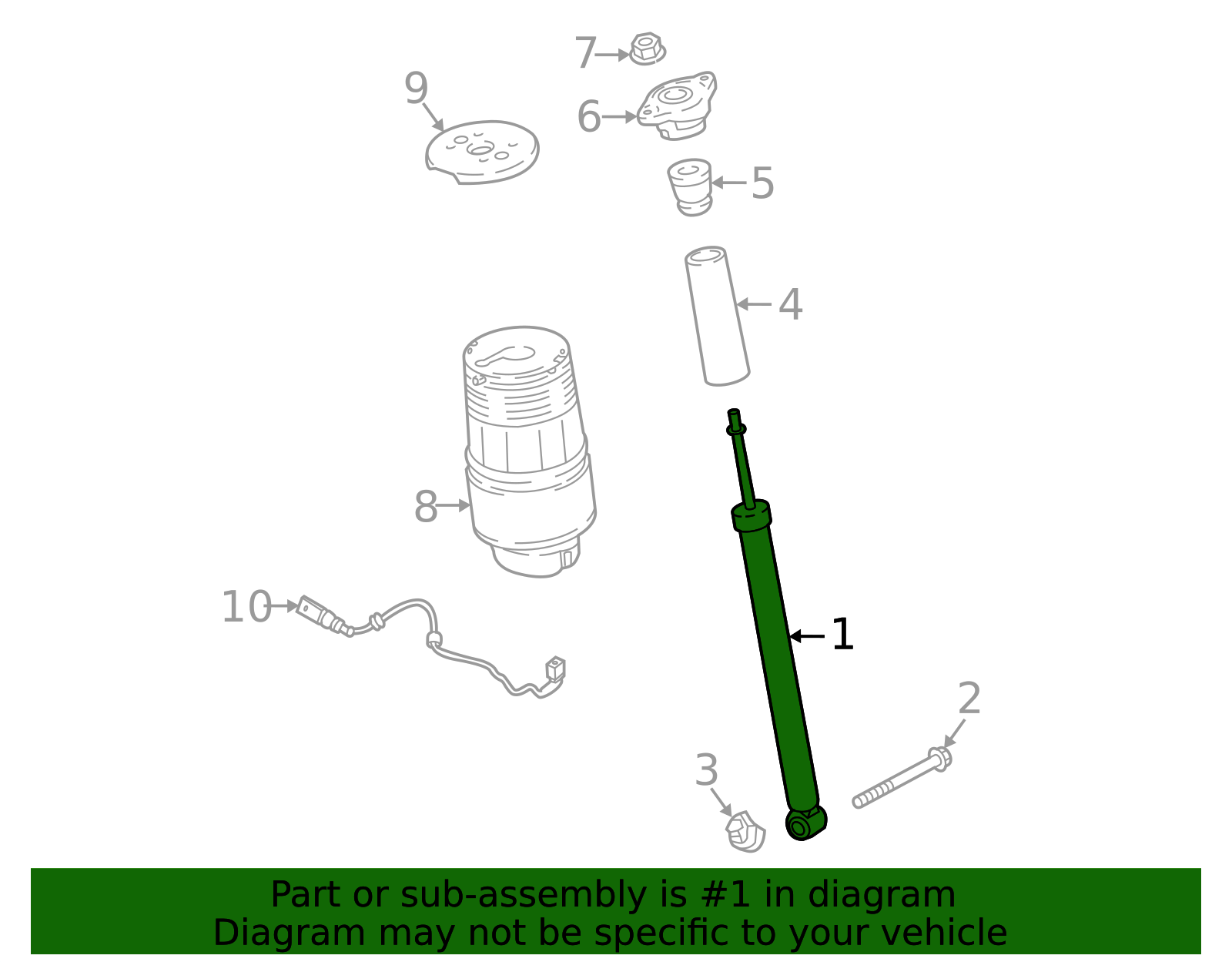 Shock - Porsche (9J0-513-035-A)