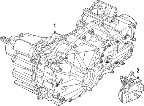 Axle & Differential for 2024 Porsche Macan #0