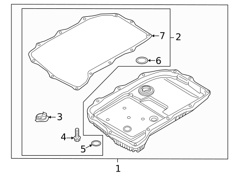 Transaxle Parts for 2017 Audi Q7 #0