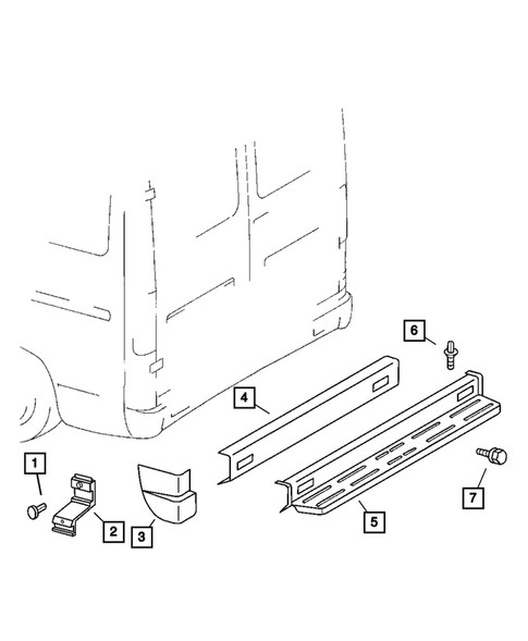 Rear Bumper and Fascia for 2003 Dodge Sprinter 3500 #0