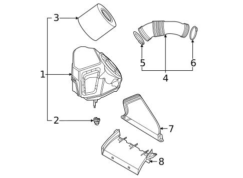 Air Intake for 2021 Audi A7 Sportback #0