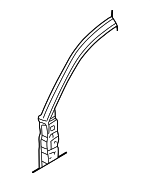 3B5809839A - Body: Hinge Pillar for Volkswagen: Passat Image