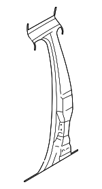 3B5809842A - Body: Center Pillar for Volkswagen: Passat Image