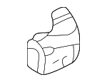3B0809622A - Body: Pillar Reinforced for Volkswagen: Passat Image