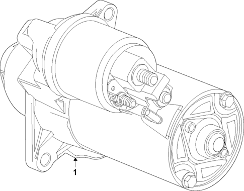 Starter for 2022 Chevrolet Trax #1