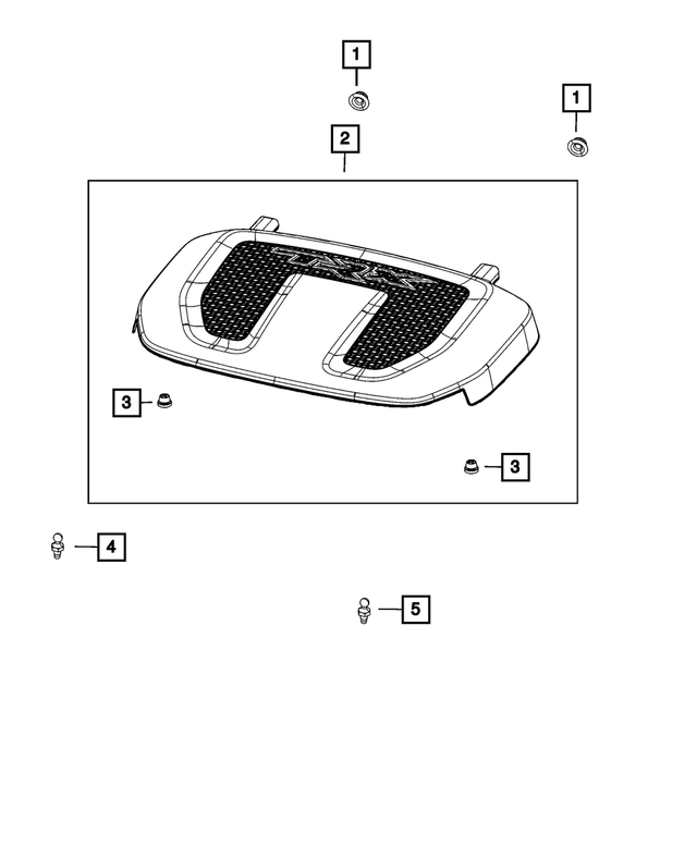 4877411AB - Engine: Ball Stud for Mopar Image
