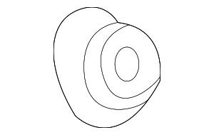 9965611280001C - Body: Air Deflector Bezel for Porsche Image