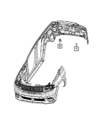 68615492AA - Electrical: Warning Chime for Chrysler: Pacifica, Voyager | Dodge: Durango | Jeep: Grand Cherokee WK Image