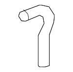 25451E6000 - Cooling System: By-Pass Hose for Kia: Optima Image