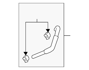 25435E6000 - : Hose for Kia: Optima Image