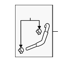 25435E6000 - : Hose for Kia: Optima Image