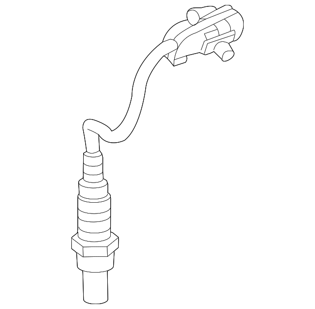 GM Genuine Heated Oxygen Sensor (Programming Required By Automotive Professional) | 12634085 | GM - View #4