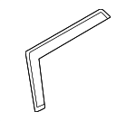 903100W001 - : Weatherstrip for Nissan: Pathfinder Image