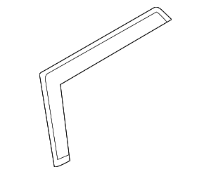 903100W001 - : Weatherstrip for Nissan: Pathfinder Image