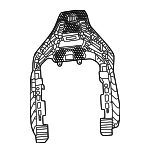 68694298AA - : Bezel for Mopar Image