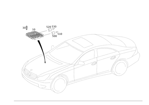 Engine Control Module for 2007 Mercedes-Benz CLS550 #0