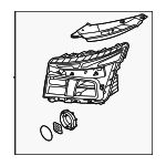 92101CL100 - : Headlamp Assembly for Hyundai: Santa Fe Image
