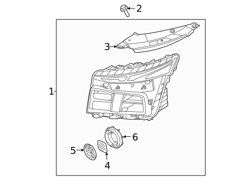 Headlamp Components for 2023 Hyundai Santa Fe #1