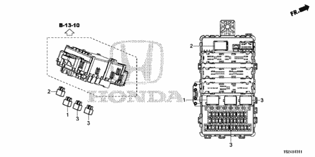 Control Unit (Cabin) (2) for 2018 Honda Ridgeline #0