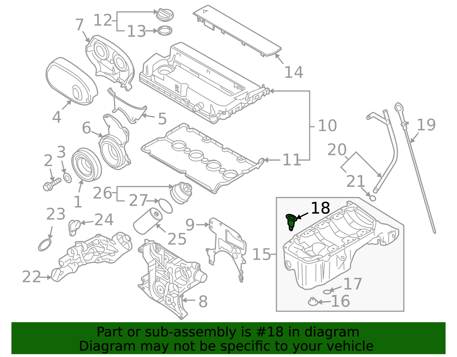 2009-2018 GM Engine Oil Pump Pickup Tube and Screen 55353334 GM ...