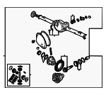 5072500AF - Suspension: Axle Assembly for Dodge: Ram 1500 Image