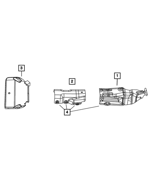 Heat Shields for 2007 Chrysler Sebring #0