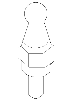 11127643221 - Engine: Engine Cover Pin for BMW: 540i xDrive, 550e xDrive, 840i, 840i Gran Coupe, 840i xDrive, 840i xDrive Gran Coupe, M2, M240i, M240i xDrive, M340i, M340i xDrive, M440i, M440i xDrive, X3, X5, X6, X7, Z4 Image