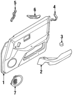 8096018Y01 - : Switch Panel for INFINITI: J30 Image