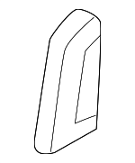 7P6959818AQWA - Body: Knob for Volkswagen Image