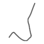 TK5567501 - Body: Washer Hose for Mazda: CX-9 Image