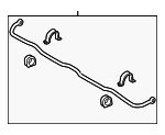 555103J200SJ - Suspension: Stabilizer Assembly for Hyundai Image