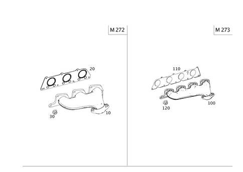 Exhaust Manifold for 2016 Mercedes-Benz E550 #0