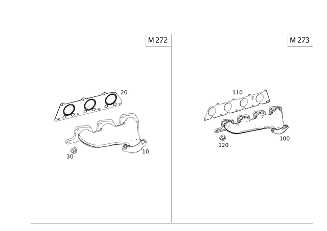 4425 - Exhaust System: Hexagon Head Bolt for Mercedes-Benz Image image