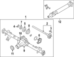 430039BW0A - : Axle Assembly for Nissan: Frontier Image