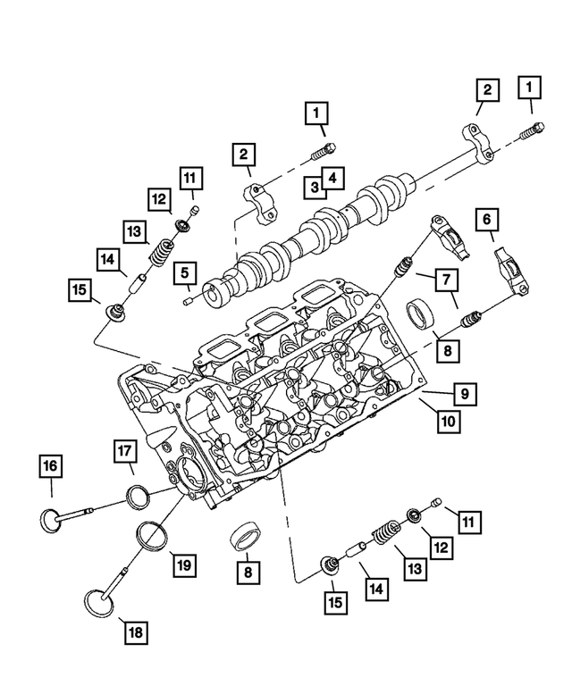 RL021941AA - : Cylinder Head for Mopar Image