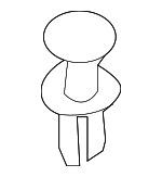 N91150301 - Body: Quarter Trim Panel Plug for Audi Image