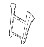 427867925A6PS - Body: Trim Bezel for Audi Image