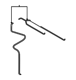 4E0955953E - : Washer Hose for Audi: A8 Quattro, S8 Image