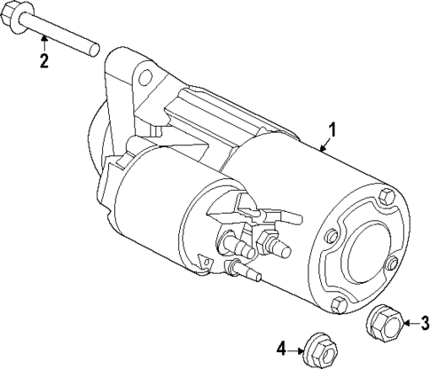 Starter for 2024 Ford Transit-150 #0