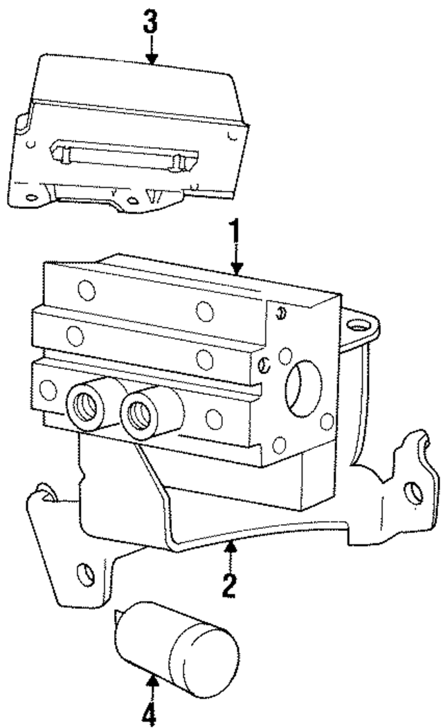5293098AB - Brakes: ABS Control Module for Mopar Image