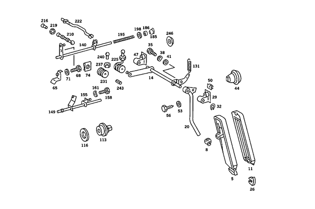 1073002420 - : Shaft for Mercedes-Benz Image