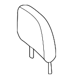 90697012509H40 - Body: Headrest for MB Vans Image
