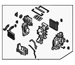 97205R5202 - : AC &amp; Heater Assembly for Kia: Sorento Image