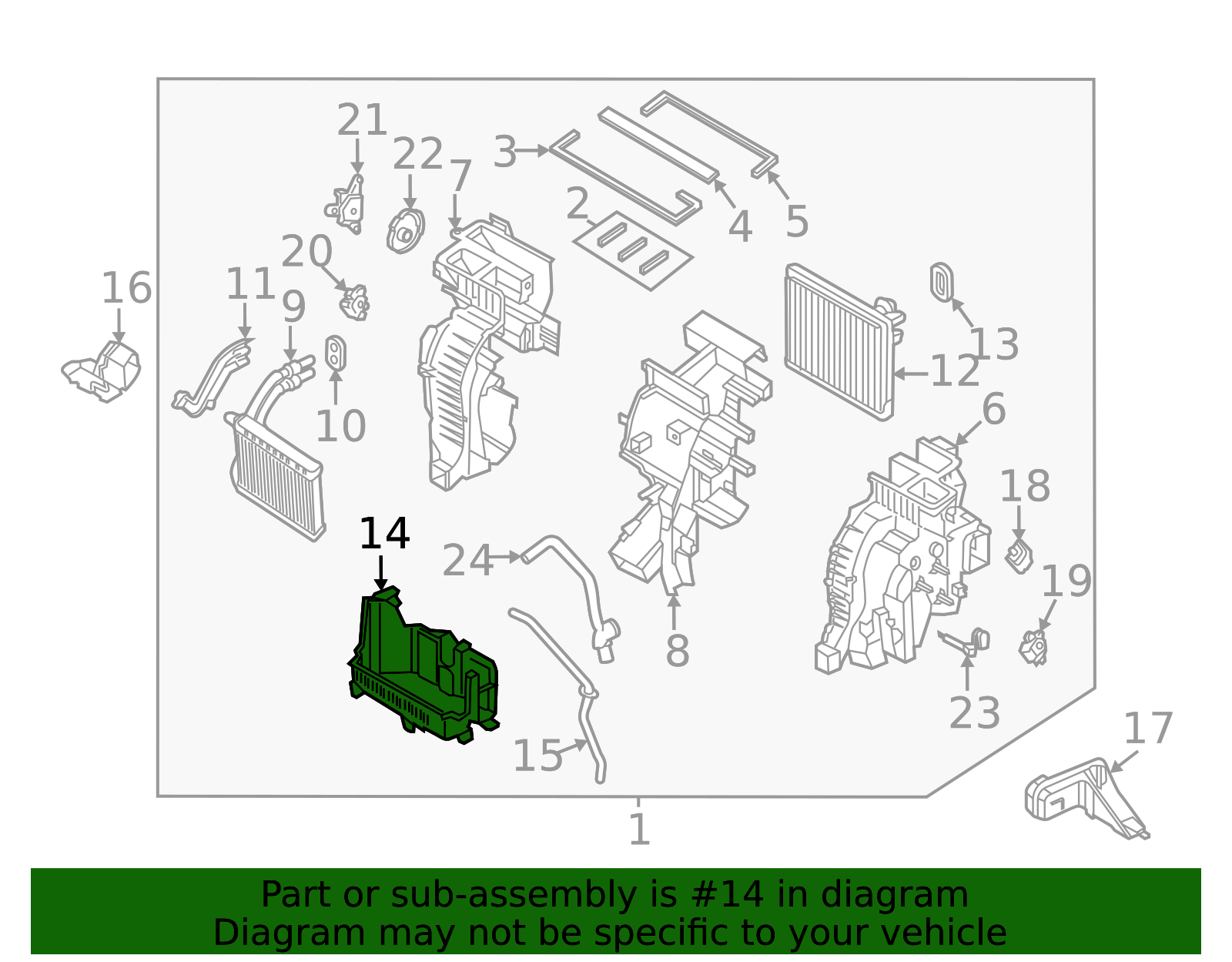97137-R5001 - Lower Case 2021-2026 Kia | Kia.Parts Store