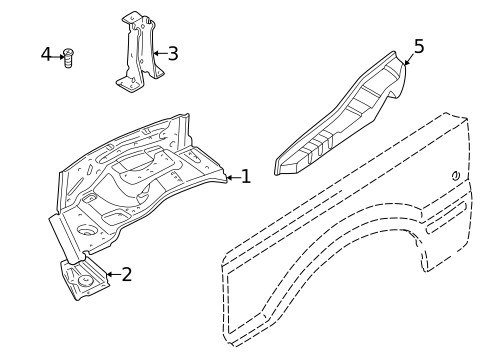 Structural Components & Rails for 2002 Land Rover Range Rover #0