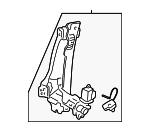 6L2Z7827008B - Body: Window Regulator for Ford: Explorer, Explorer Sport Trac | Mercury: Mountaineer Image