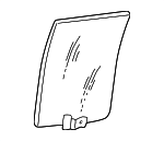 8L2Z7825712A - Body: Door Glass for Ford: Explorer, Explorer Sport Trac Image