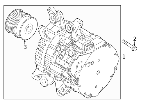 Alternator/Generator & Related Components for 2025 Volvo V60 Cross Country #0